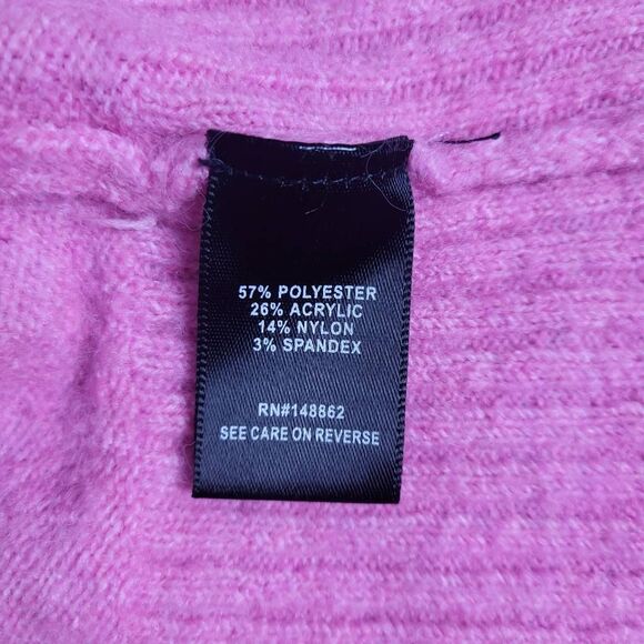 Torrid Pink Button-Up Cardigan - Long and Cozy - GUC - Picture 4 of 6